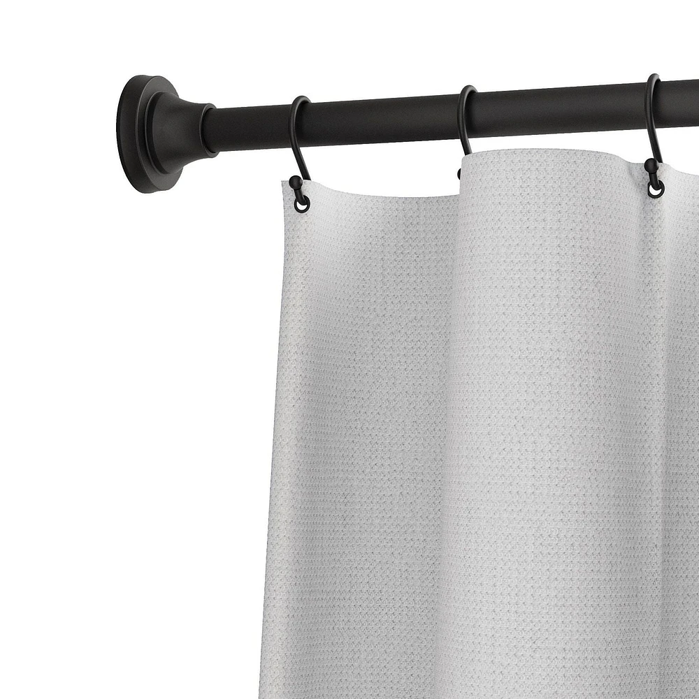 Tringle de douche à tension réglable Mainstays avec embouts décoratifs