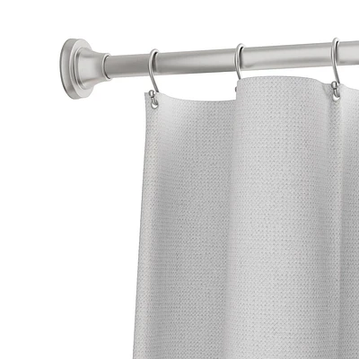 Mainstays Adjustable Tension Shower Curtain Rod with Decorative Finials