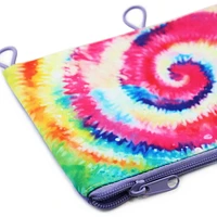 Pen+Gear 3 Loop EVA Rainbow Tie Dye Binder Pencil Pouch