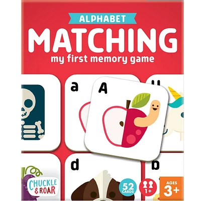 Chuckle & Roar ABC Matching Game for Children Ages 3+ by Buffalo Games