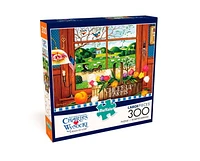 Buffalo Games Large Pieces Charles Wysocki A Peach of a Day 300 Piece Jigsaw Puzzle