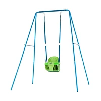 TP Small to Tall 2 in 1 Metal Single Swing Set