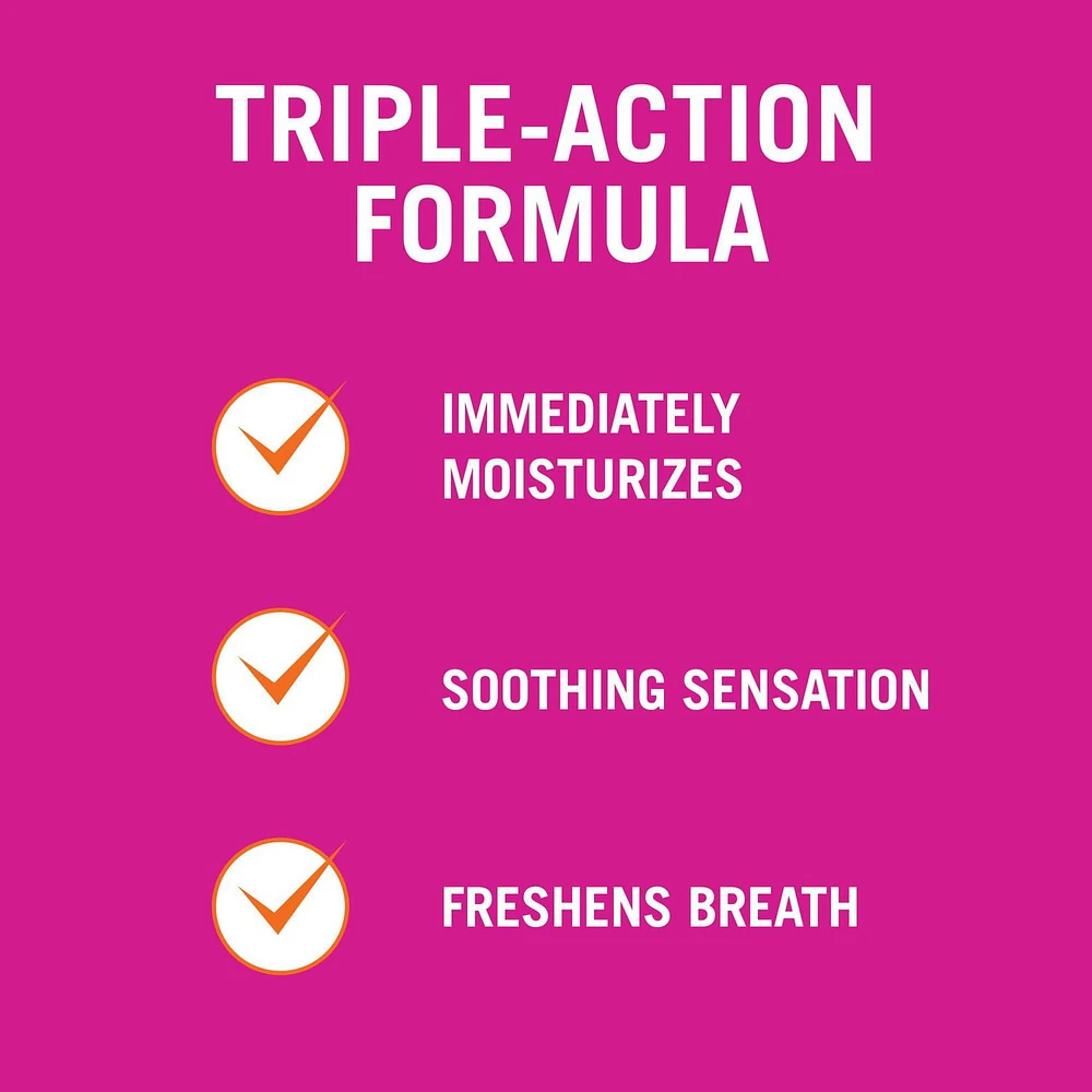 TheraBreath Anticavity Fluoride Mouthwash, Sparkle Mint, Dentist Formulated, 473ml, Therabreath Anti Cavity