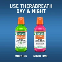 TheraBreath Anticavity Fluoride Mouthwash, Sparkle Mint, Dentist Formulated, 473ml, Therabreath Anti Cavity