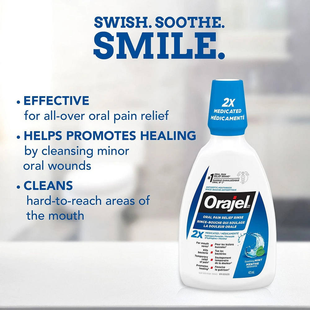 Orajel Antiseptic Rinse