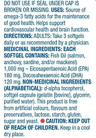 Equate Wild Salmon & Fish Oils 1000mg 180 EPA/120 DHA