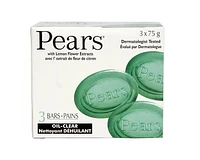 Pears Oil Clear Lemon Flower Extracts Soap, 3x75 g