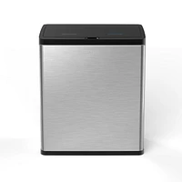 The Step N' Sort 60L, Motion Sensor, Dual Trash and Recycling Bin