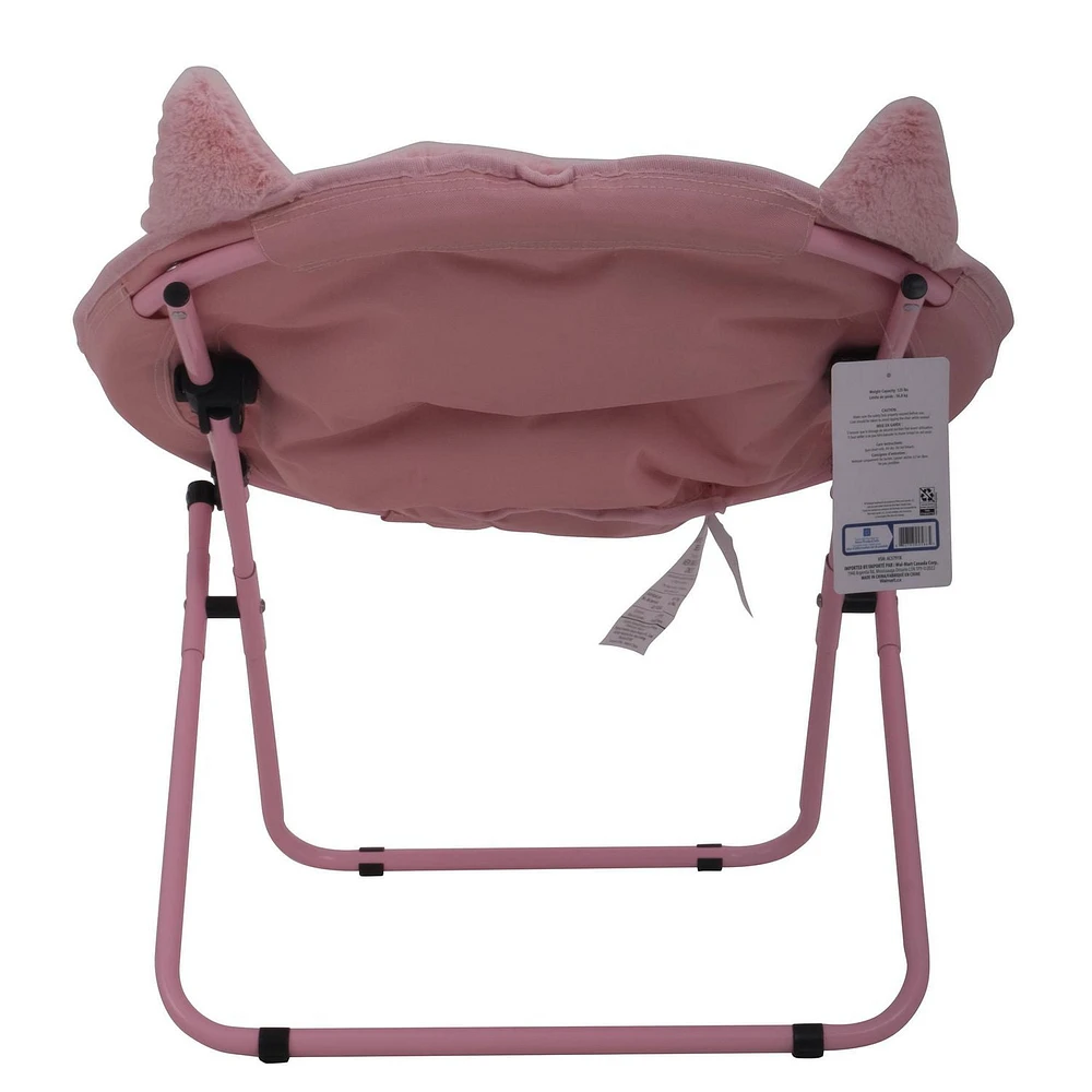 kitty-Embrodiery kids moon chair