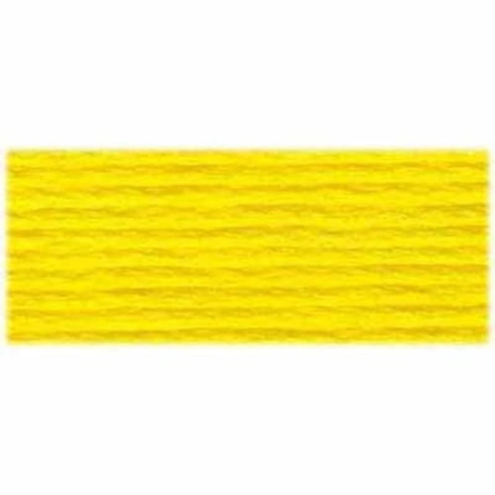 DMC Cotton 6 Strand Floss 8m - Yellow