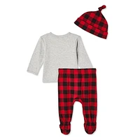 Canadiana Infants' Unisex 3-Piece Set