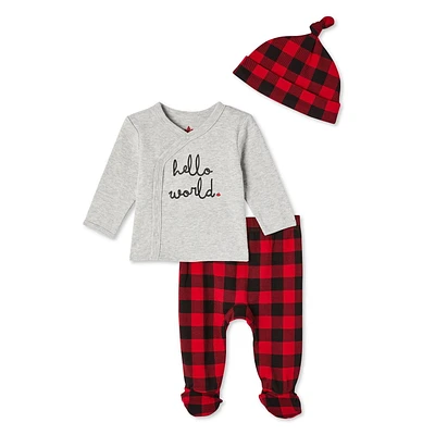 Canadiana Infants' Unisex 3-Piece Set