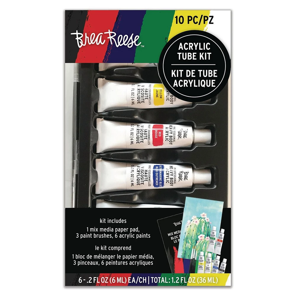 Brea Reese Small Acrylic Paint Tube Kit