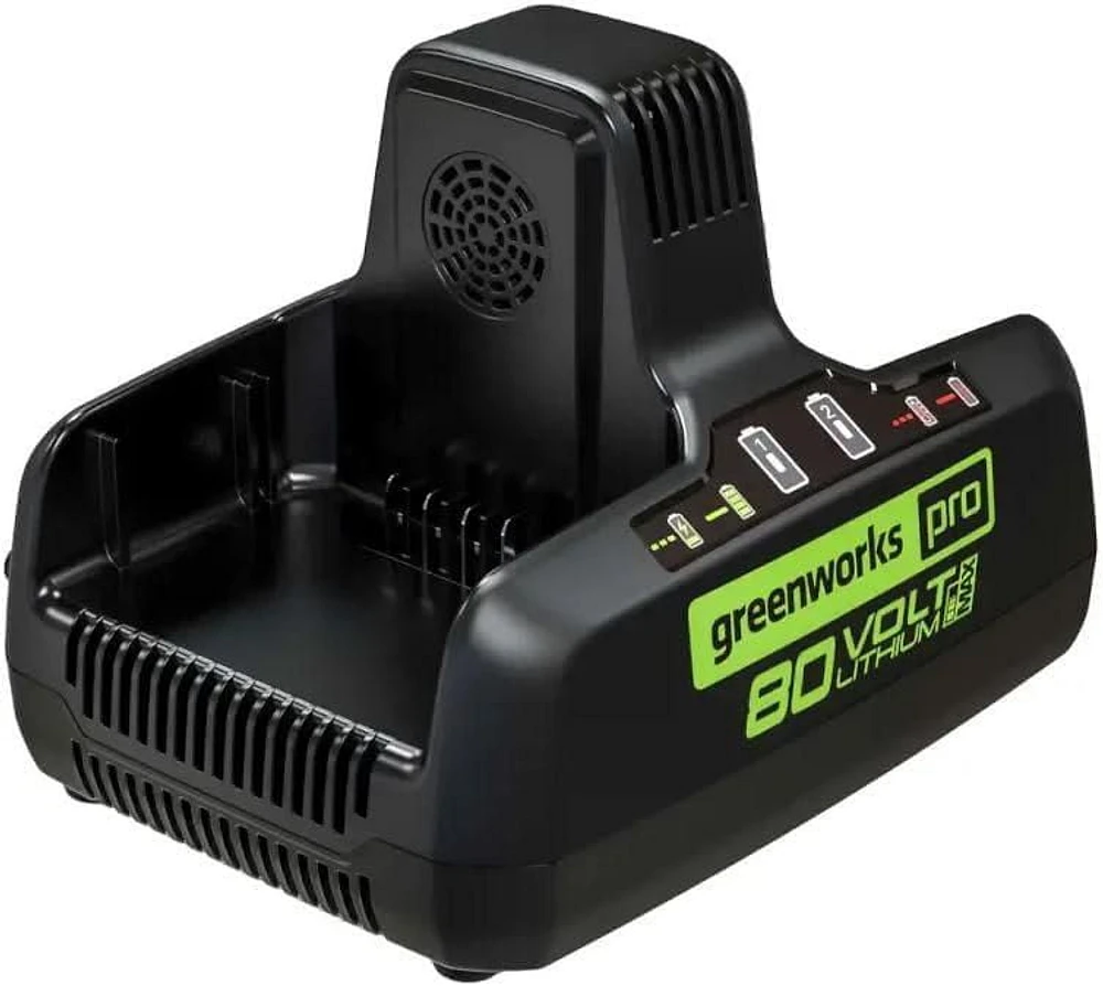 Greenworks 80V Dual Port Rapid Charger