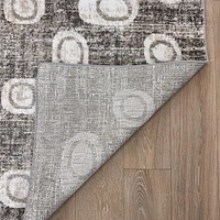 Rug Branch Cadence Abstract Indoor Area Rug, Beige, Modern - Living Room, Bedroom, Dining Room