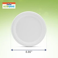Hefty ECOSAVE Assiettes à lunch 22,5cm 26un Hefty ECOSAVE Assiettes à lunch 22,5cm 26uni