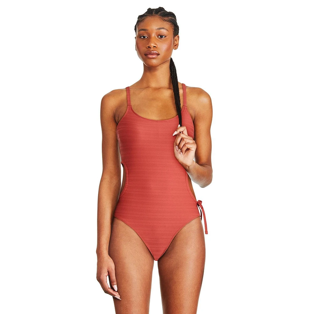 George Women's Cut-Out Swimsuit 1-Piece