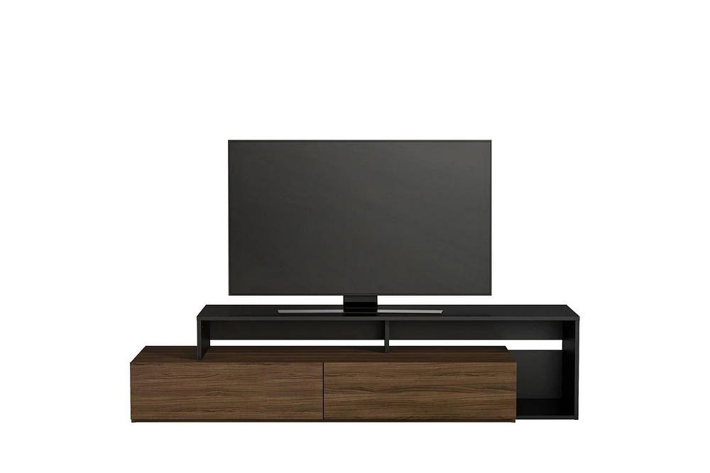 Nexera Tonik 72 in TV Stand, White