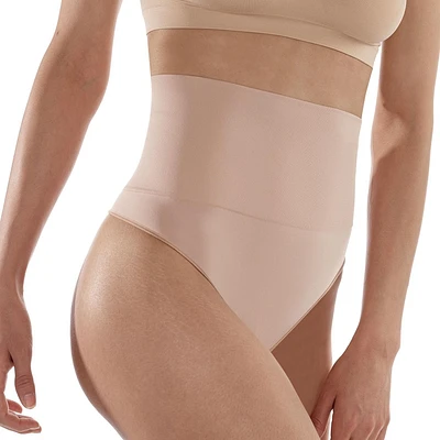 Secret High Waist Seamless Shaping Thong 1pk, Sizes:  M to XL