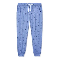 George Women's Plus Peached Jersey Jogger, Sizes 1X-3X