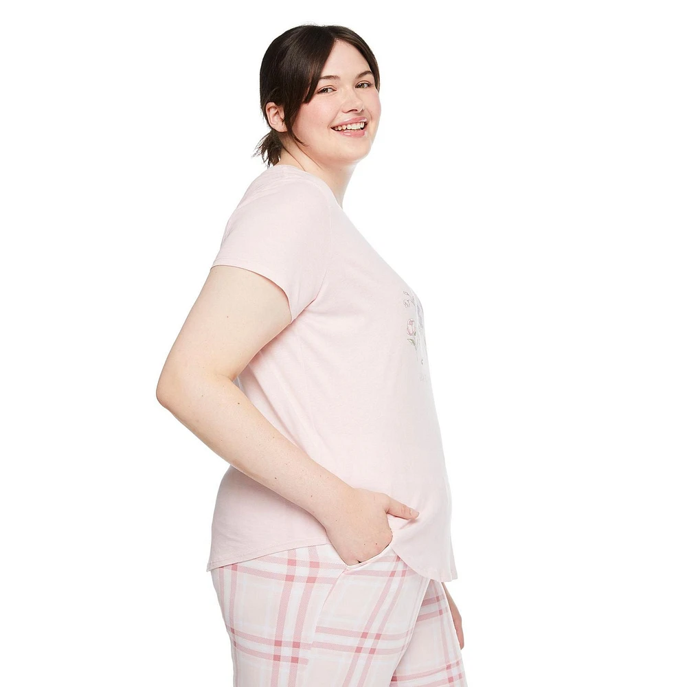 George Women's Plus Scoop Neckline Tee