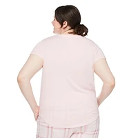 George Women's Plus Scoop Neckline Tee