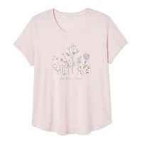 George Women's Plus Scoop Neckline Tee
