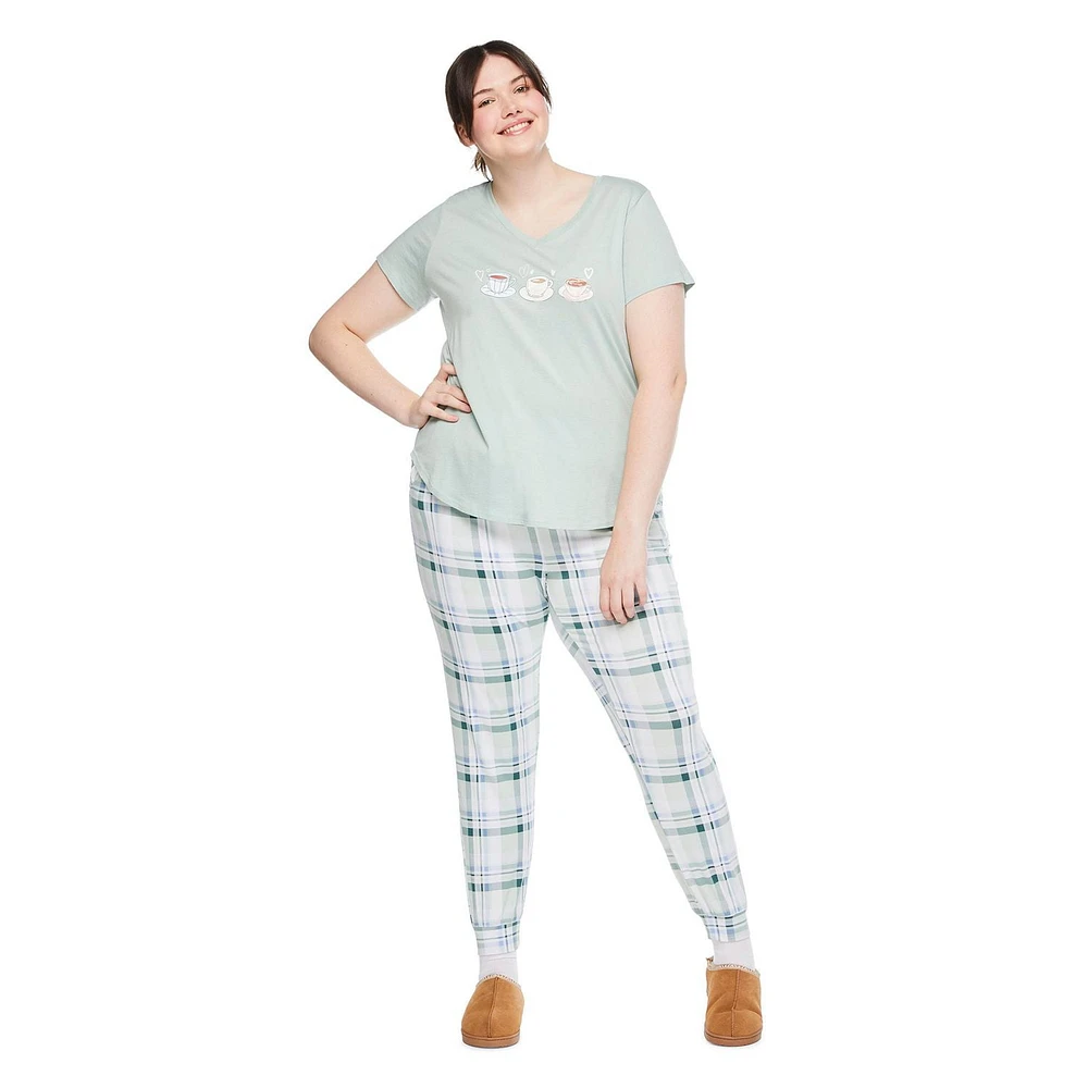 George Women's Plus V-Neckline Tee, Sizes 1X-3X