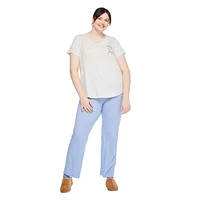 T-shirt avec encolure en V George Plus pour femmes Tailles 1X–3 X