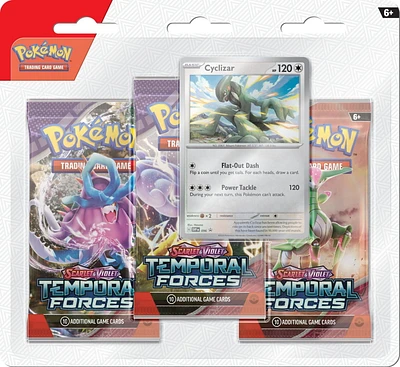 Pokemon TCG: Scarlet & Violet Temporal Forces - Cyclizar 3Pk Blister