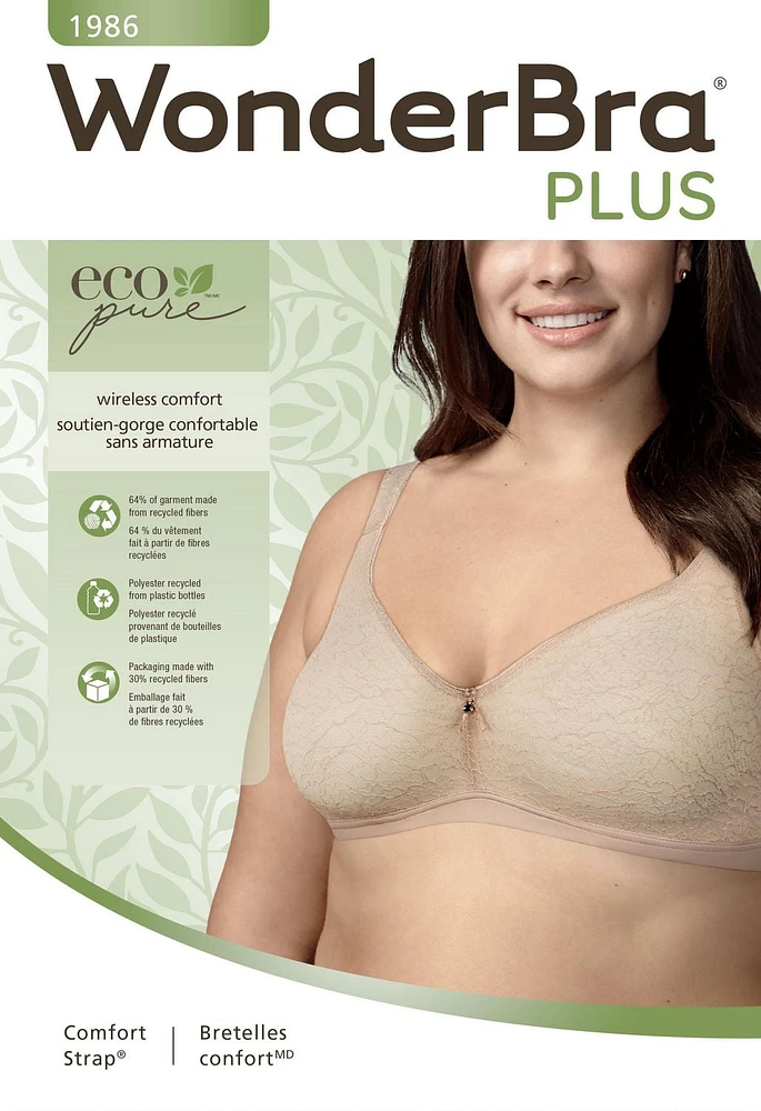 WonderBra Eco Pure Comfort Strap Wirefree