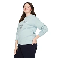 George Women's Plus Fleece Popover