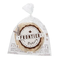 Frontier Bakery Lebanese Style Whole Wheat Pita Bread