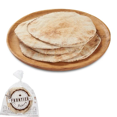 Frontier Bakery Lebanese Style Whole Wheat Pita Bread