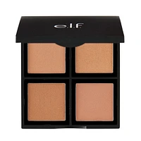 e.l.f. Cosmetics Bronzer Palette, Bronzed Beauty, Bronzer Palette, 13.9g