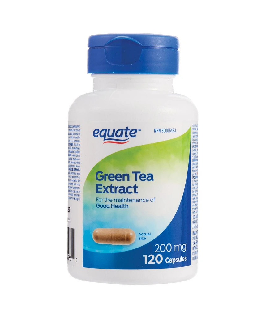 Equate Extrait de the vert 200mg