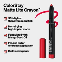 Rouge à lèvres léger Revlon ColorStay Matte Lite Crayon, 1,4 g 0,049 une fois
