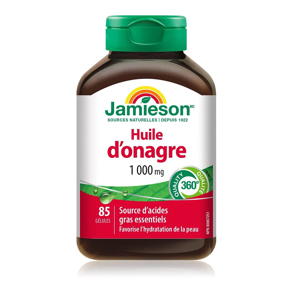 Jamieson Evening Primrose Oil 1,000 mg, 85 Softgels