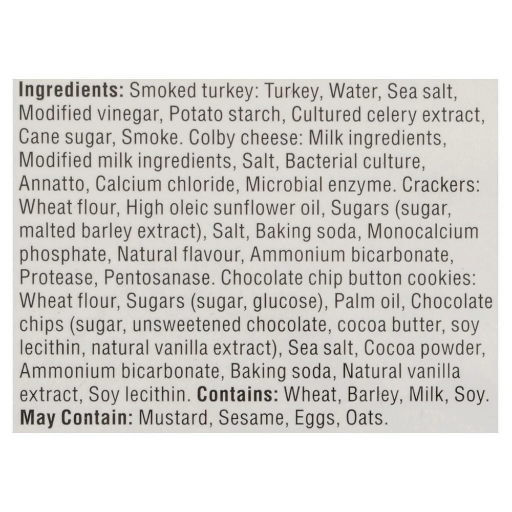 Greenfield Natural Meat Co Natural Turkey & Cheese Lunch Kit, 81 g