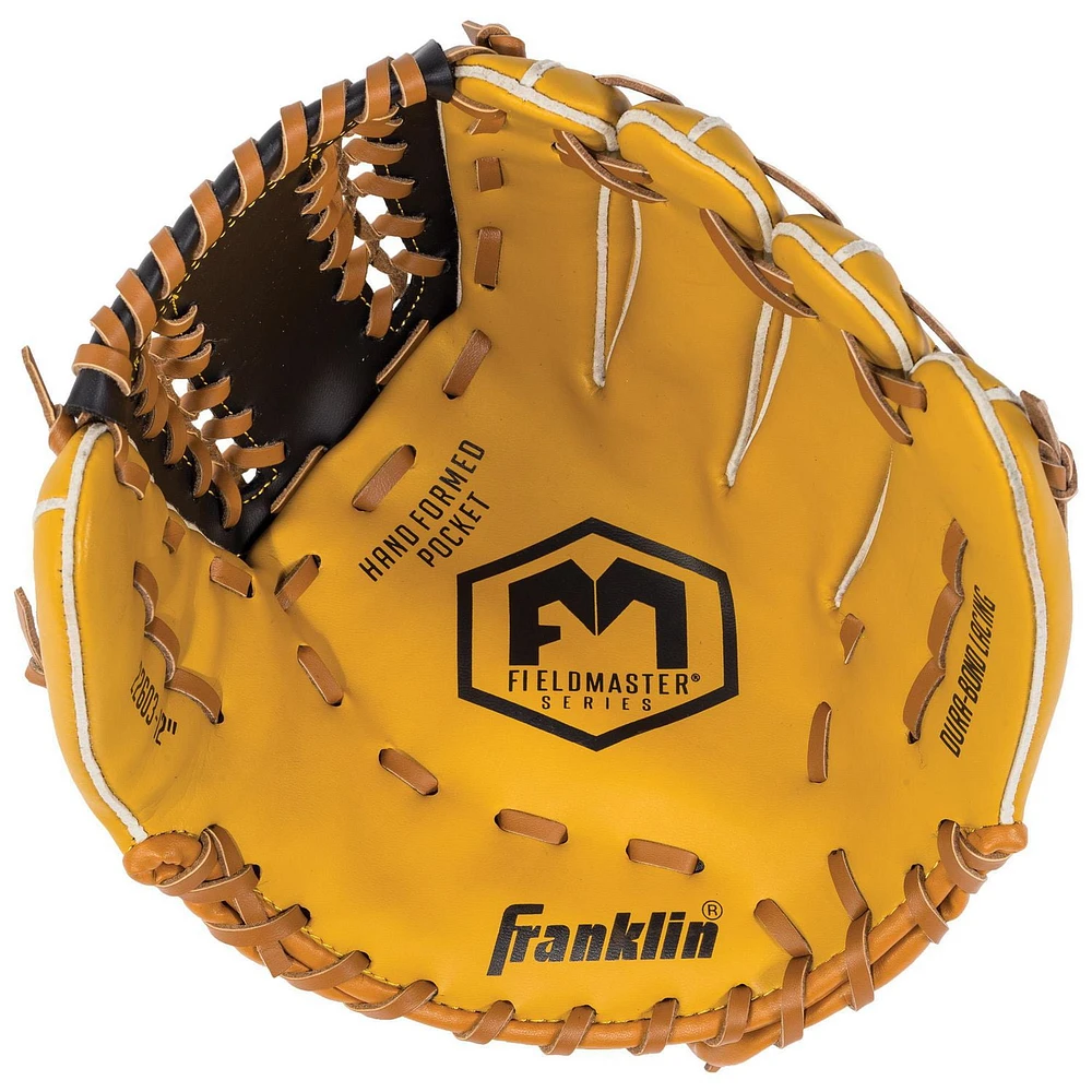 Gant de baseball de série Field Master de Franklin Sports de 30,5 cm (12 po) Lanceur droitier