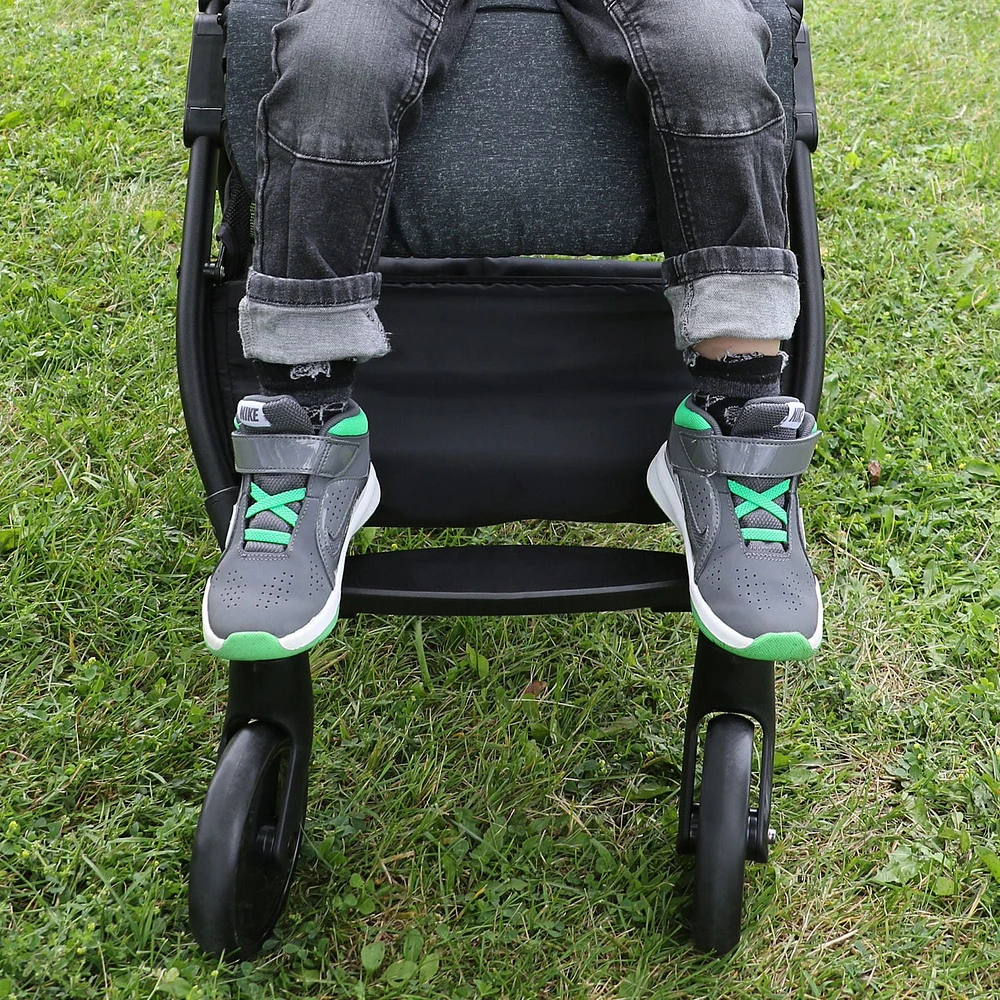 Bily Compact Easy-Fold Stroller - Heathered Grey