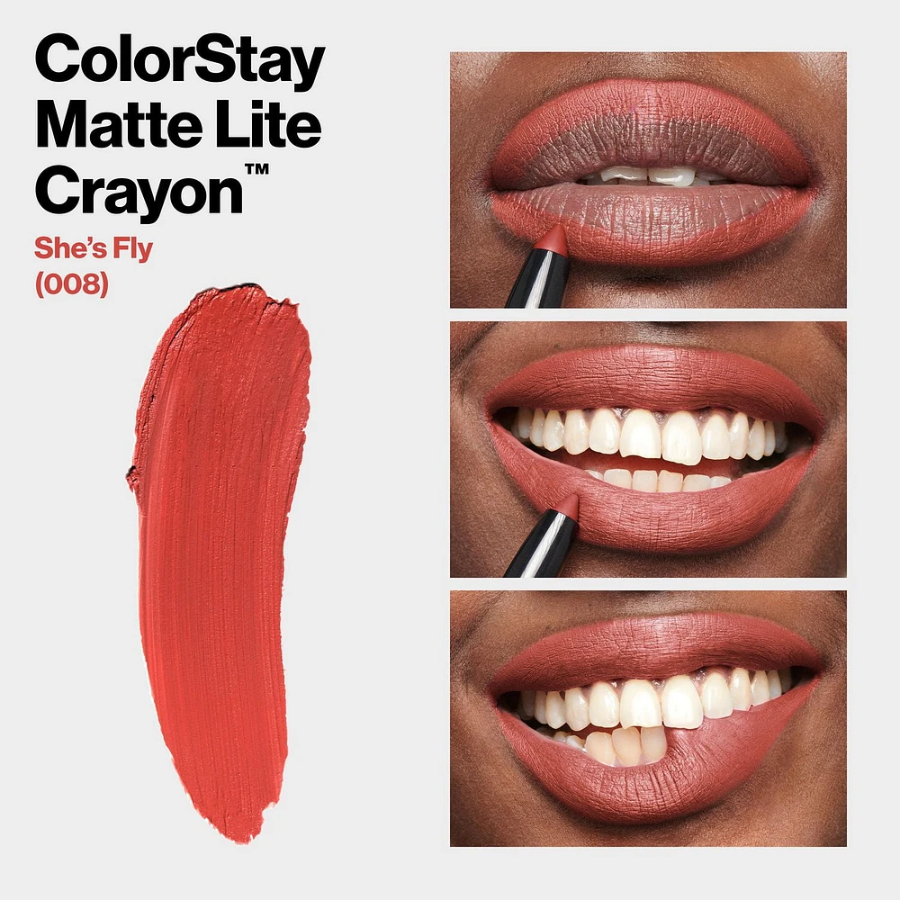 Rouge à lèvres léger Revlon ColorStay Matte Lite Crayon, 1,4 g 0,049 une fois