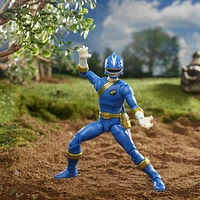 Power Rangers Lightning Collection Wild Force Blue Ranger 6-Inch Premium Collectible Action Figure Toy with Accessories