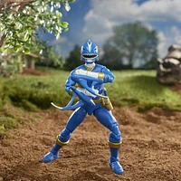 Power Rangers Lightning Collection Wild Force Blue Ranger 6-Inch Premium Collectible Action Figure Toy with Accessories