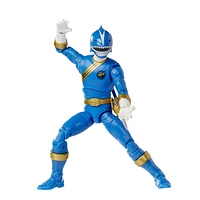 Power Rangers Lightning Collection Wild Force Blue Ranger 6-Inch Premium Collectible Action Figure Toy with Accessories