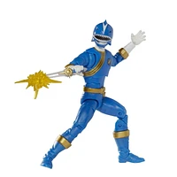 Power Rangers Lightning Collection Wild Force Blue Ranger 6-Inch Premium Collectible Action Figure Toy with Accessories