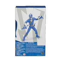 Power Rangers Lightning Collection Wild Force Blue Ranger 6-Inch Premium Collectible Action Figure Toy with Accessories