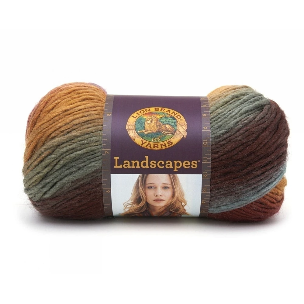 Lion Brand Yarn Landscapes Desert Spring 545-204 Fashion Yarn