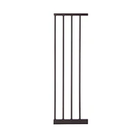 Rallonge 30,5 cm (12 po) pour Barrière pour animaux Passage avec chatière de North States™ Mypet™ - Bronze mat
