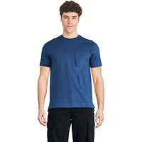 T-shirt avec pochette George pour hommes Tailles P-2XL